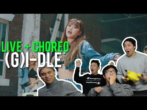 (G)I-DLE "UH-OH" Live and Dance practice (Reactions)