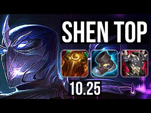 SHEN vs JAX (TOP) | 1200+ games, 1.1M mastery, 7/4/16 | BR Master | v10.25
