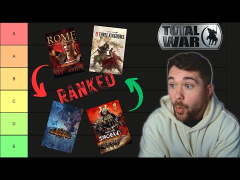 Total War Games RANKED - The Ultimate Tier List ( + A Look at Total War's History )