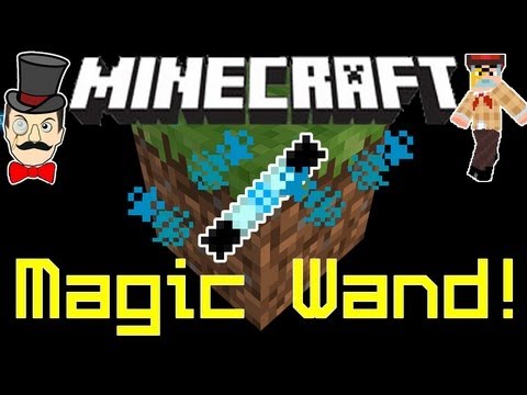 Minecraft Mods - MAGIC WAND Mod ! Build - Destroy - Fill - Flood & More!