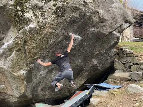 Il Brutto, 7c+. Val Masino