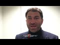 EDDIE HEARN REACTS TO KASH ALI BITING DAVID PRICE :  'MADNESS!!!'