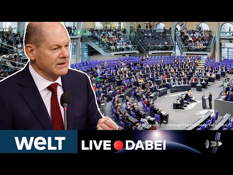 REGIERUNGSERKLÄRUNG: Neuer Taurus-Vorstoß von Merz? Scholz erläutert Ukrainehilfen | WELT Live dabei