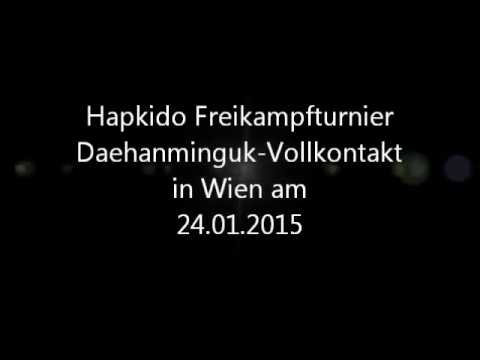Daehanminguk Hapkido Austria Freikampfturnier Wien 24.01.2015