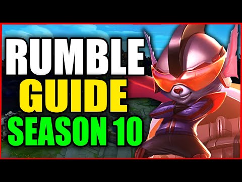 How to Play RUMBLE for BEGINNERS (Best Build, Runes, Season 10) S10 Rumble Gameplay Guide