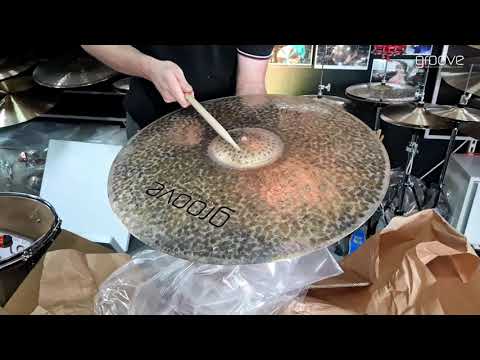 Unboxing some Really Cool Rides by Groove Cymbals!