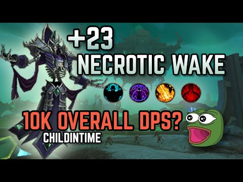 WF +23 Necrotic Wake with 10k  overall?! | Speed - Windwalker monk
