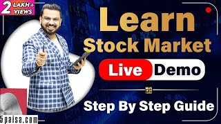 Learn Stock Market Basics for Beginners | How to Buy Shares & Place Orders in 5 Paisa?