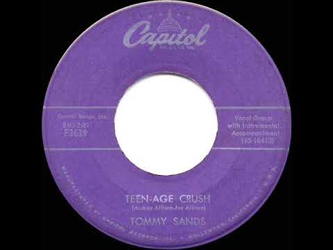1957 HITS ARCHIVE: Teen-Age Crush - Tommy Sands (a #1 record)