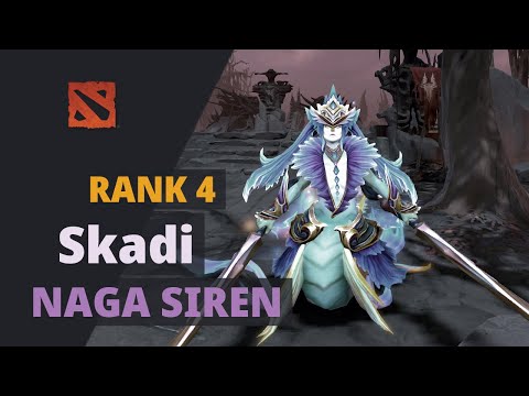 Skadi (Rank 4) plays Naga Siren Dota 2 Full Game