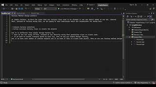 Factory method design pattern #designpatterns #solidprinciples #cpp #coding #softwaredesign #program