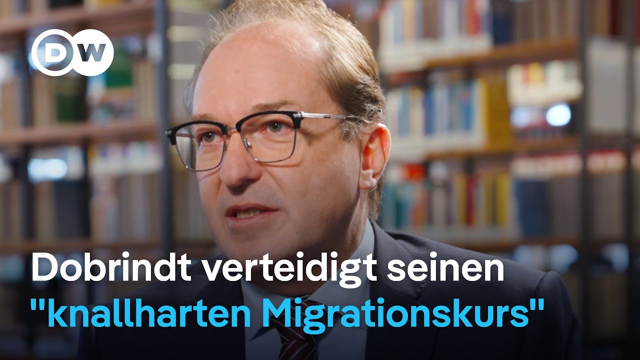 Bundesinnenminister Alexander Dobrindt im DW-Interview: Meine Migrationspolitik ist knallhart