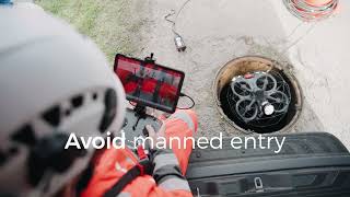 Sewer Inspection Drone: Elios 3 | Hybrid Product Video | Flyability
