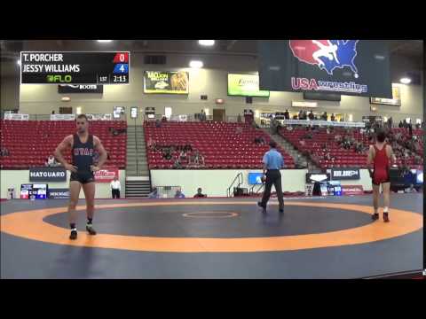 66 kg CR1 - Thrasher Porcher (World Gold WC) vs Jessy Williams (NYAC)
