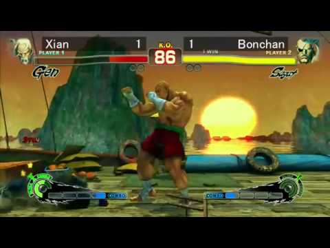 MadCatz Unveiled: Xian (Gen) vs Bonchan (Sagat) FT3