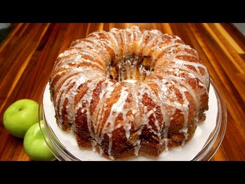 Apple Bundt Cake🍎~ Tastes Like an Apple Fritter!