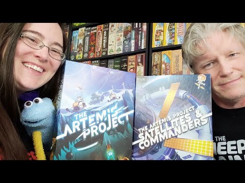 All the Games with Steph: The Artemis Project W/Satellites and Commanders Expansion