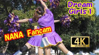 【4K/60P】スタート地点で応援するチア、ステージでもやっぱりかわいい♥DreamGirls　NANAさん　#チア    #チアダンス     #チアリーダー     　#shorts