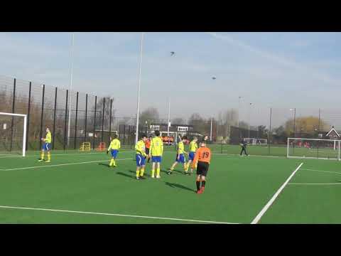 16 feb 2019 VV De Meern O16-1 - Legmeervogels O16-2 bkr 4-0 Doelpunt Emre (4-0)
