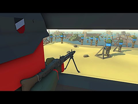 Invasion of D-DAY Beach Defenses After WW2!? - Ancient Warfare 3