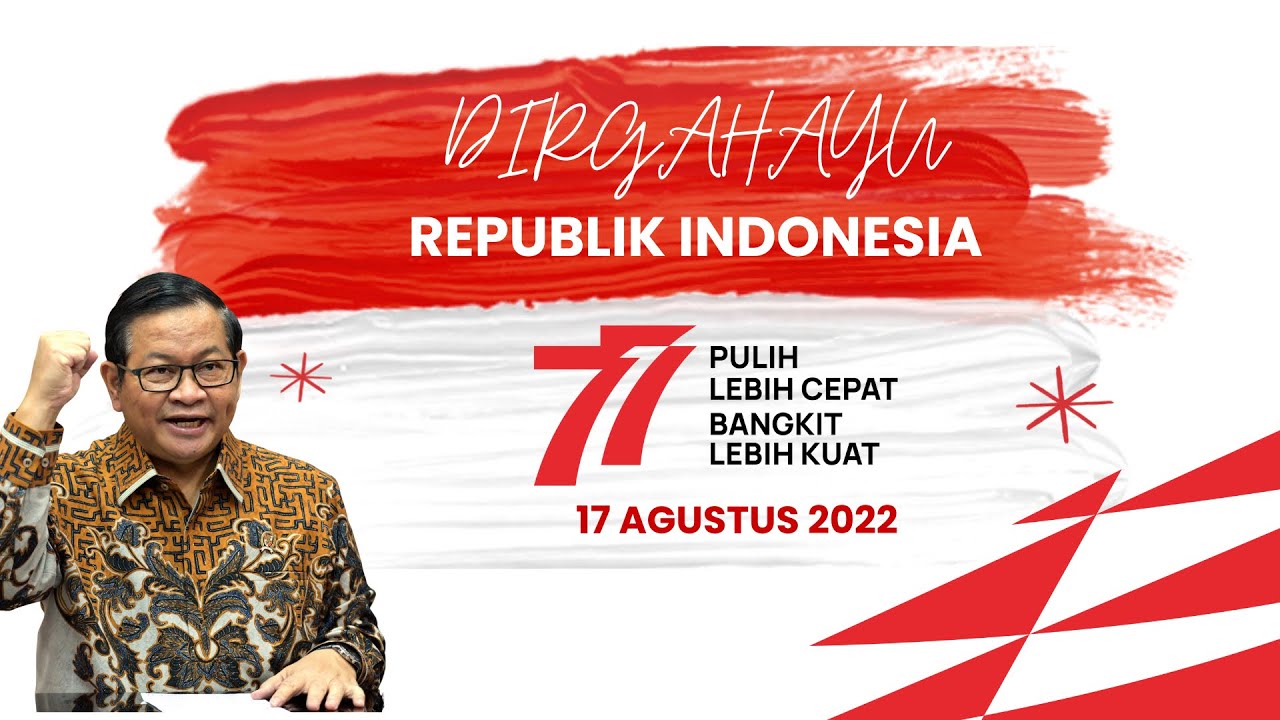 Sekretaris Kabinet mengucapkan Selamat HUT Ke-77 Republik Indonesia