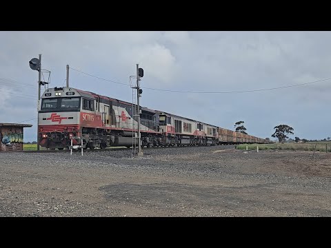 5PM9 SCT intermodal & steel, Perth WA to Laverton VIC, 1310, 1/9/24, Dooen VIC