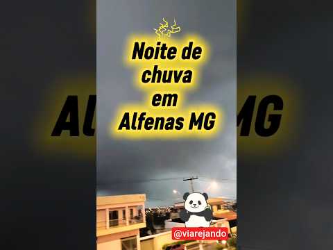 🌧️Chuvinha em Alfenas, mas o clima mineiro continua cheio de charme e boas vibrações! 💚✨