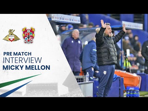 Pre Match | Micky Mellon (Doncaster Rovers)