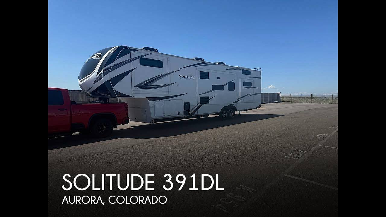 A photo of this 2023 Grand Design Solitude 391DL