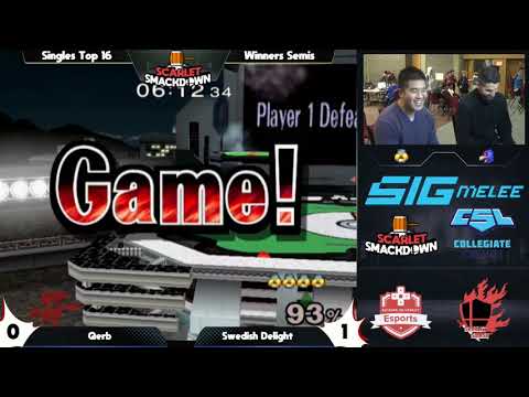 Scarlet Smackdown - Singles Bracket - Qerb vs Swedish Delight - WS