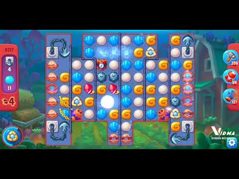 Fishdom. 8217 hard level no boosters and diamonds - 11 moves