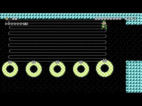 The Scrolling Cave by lanxhero - Super Mario Maker 2 - No Commentary 1ca 1cb 022020