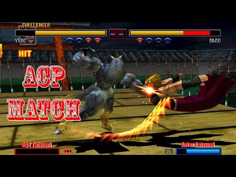 Bloody Roar 2: Oga Tatsumi vs Enter Tatsumi - ACP Match