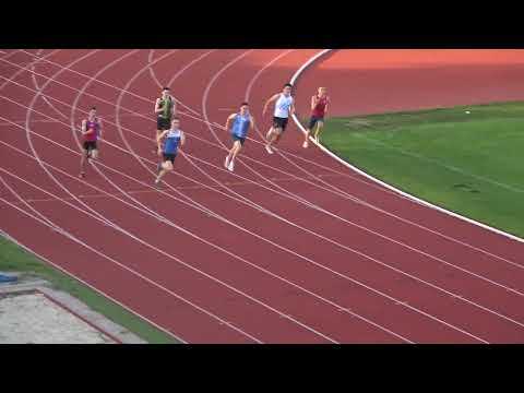 200m [M], 4 skupine, 2. Kovačić i 3. Perec - Pojedinačno PH za mlađe juniore i juniorke 2022