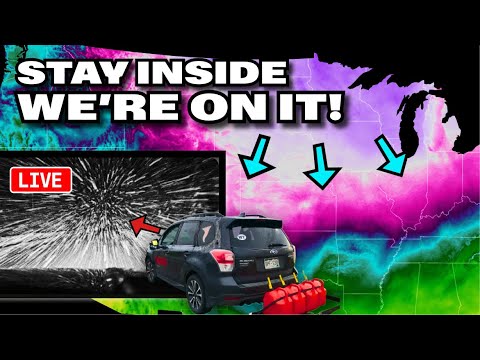 On The Ground Live Storm Chase In Worst Hit Areas
