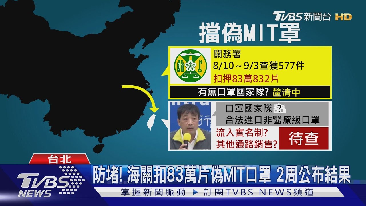 口罩標產地、醫用 機器換1台多3萬 廠商吸收