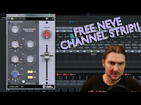Free Plugin Friday | Analog Obsession BritChannel Neve Channel Strip VST