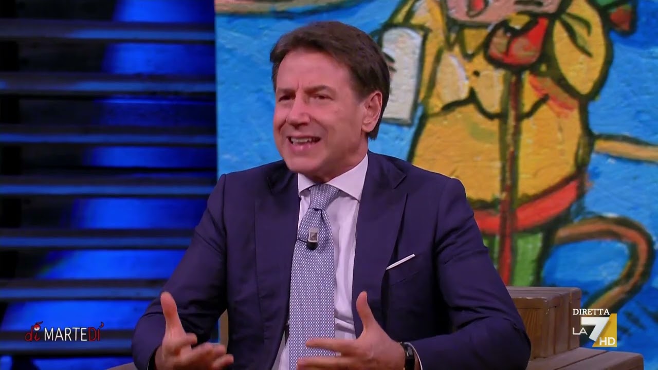 Giuseppe Conte a diMartedì: "Cosa invidio a Meloni? I media a suo favore"