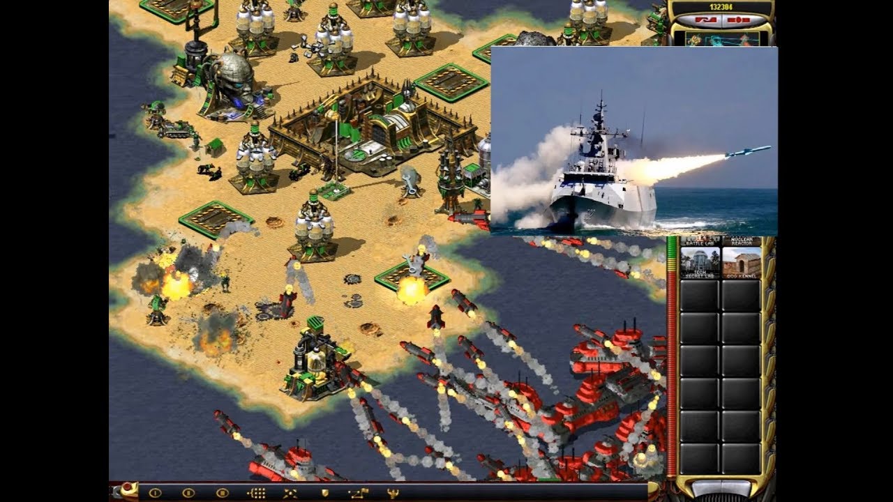 Red Alert 2 - Navy war with super warships