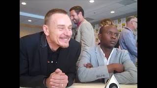The Exorcist Season 2 Ben Daniels, Alfonso Herrera, Kurt Egyiawan Interview video