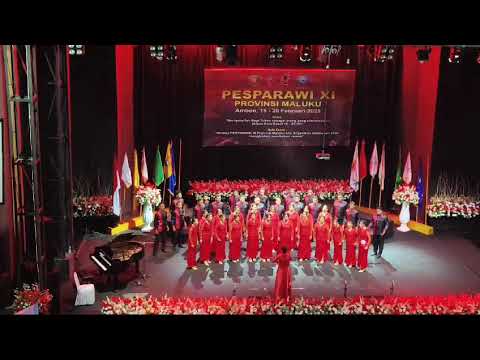 PSDC Kab. Kepulauan Tanimbar. Pesparawi Prov. Maluku 2025 lagu wajib ( Haleluya)