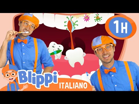 Unisciti a Noi e Laviamoci i Denti! 🪥🎉 | Blippi in Italiano | Video educativi per bambini