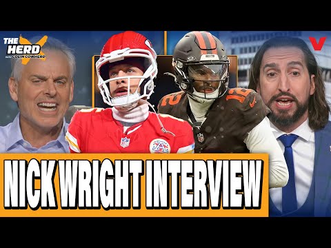 Colin Cowherd & Nick Wright DEBATE NFL playoff predictions, Shedeur, Chiefs Eagles | THE HERD