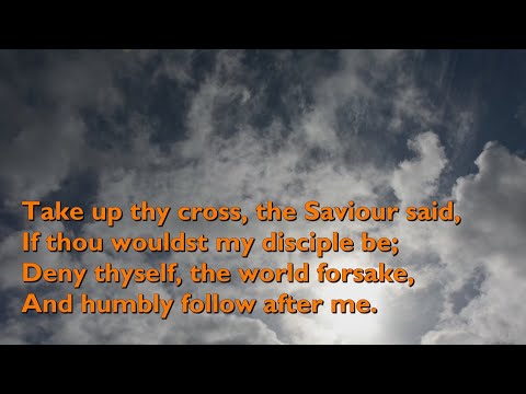 Take Up Thy Cross, the Saviour Said (Tune: Breslau - 6vv) [with lyrics for congregations]