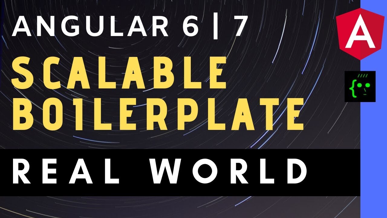 Angular Real World Application Boilerplate | CodeWithSrini