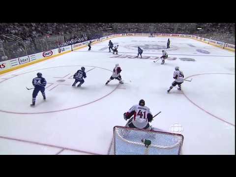Grabovski Goal - Sens 0 vs Leafs 1 - Oct 8th 2011 (HD)
