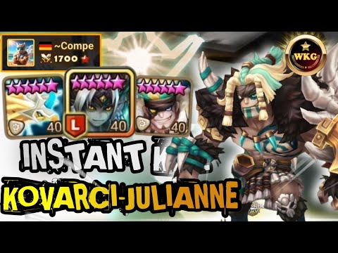 GERMANY CLEAVE TEAM! WTF DMG TALISMAN and ELUDIA with LUCIFER IN RTA SUMMONERS WAR