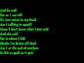 Walking Disaster by Sum 41 Lyrics