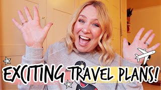 OUR EXCITING TRAVEL PLANS & SPRING BEDROOM MAKEOVER! ✈️🌸