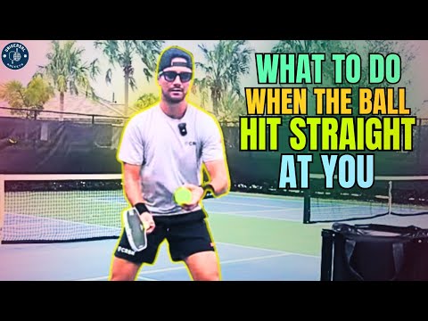 What to do when the ball is hit straight at you — beat the bangers